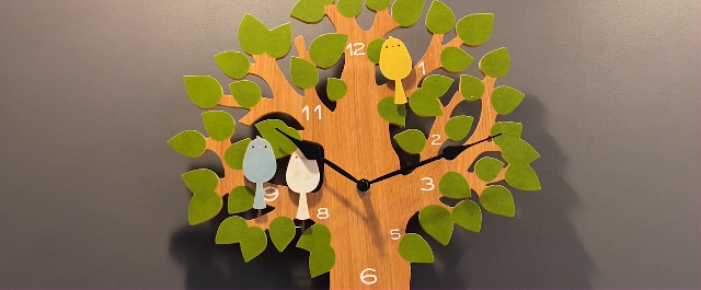 Amazon.co.jp: インターフォルム 掛け時計 振り子時計 トゥルル CL